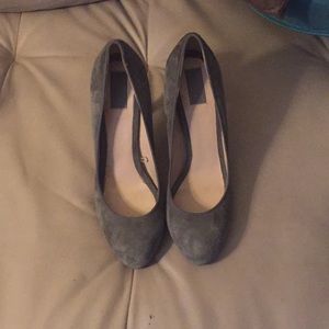 Zara grey Suede shoes